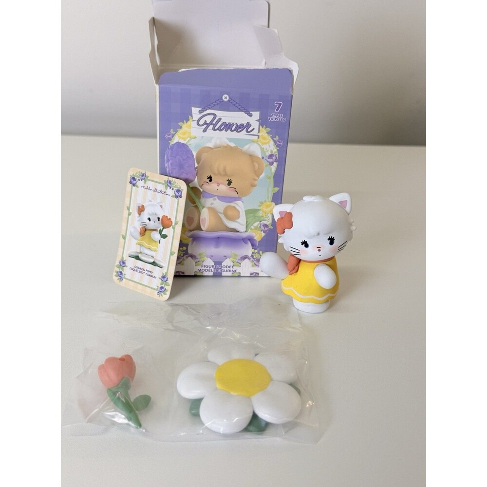 Mikko Illustrations Souffle Flower Series Miniso Blind Box Confirmed Figure